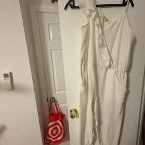 Parker White Jump Suit for Brides